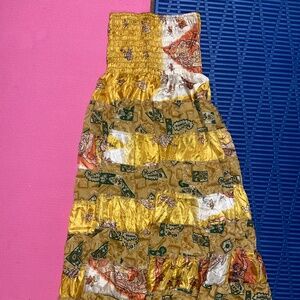 Ishka- one size fits all strapless dress